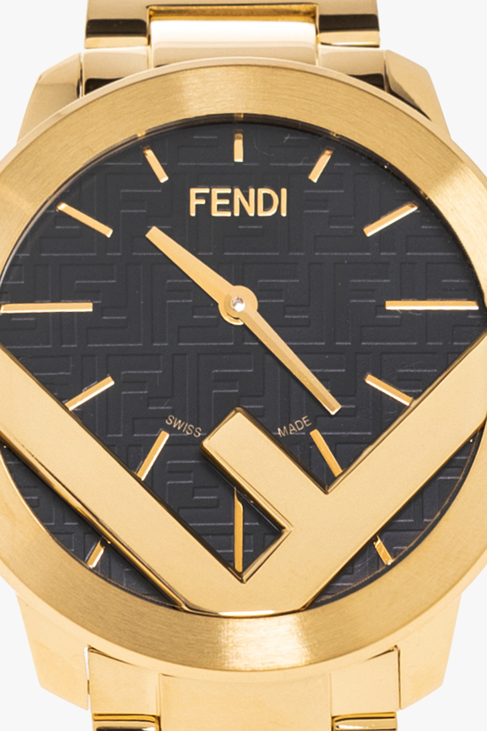 Fendi watch black hot sale